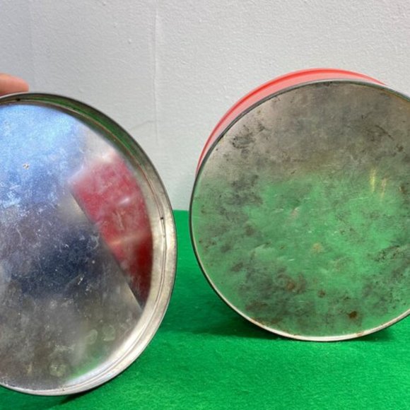 Vintage Tin Jewelry Box with Case, Storage Keepsake Box, Trinket Box, Handmade F - Picture 3 of 8